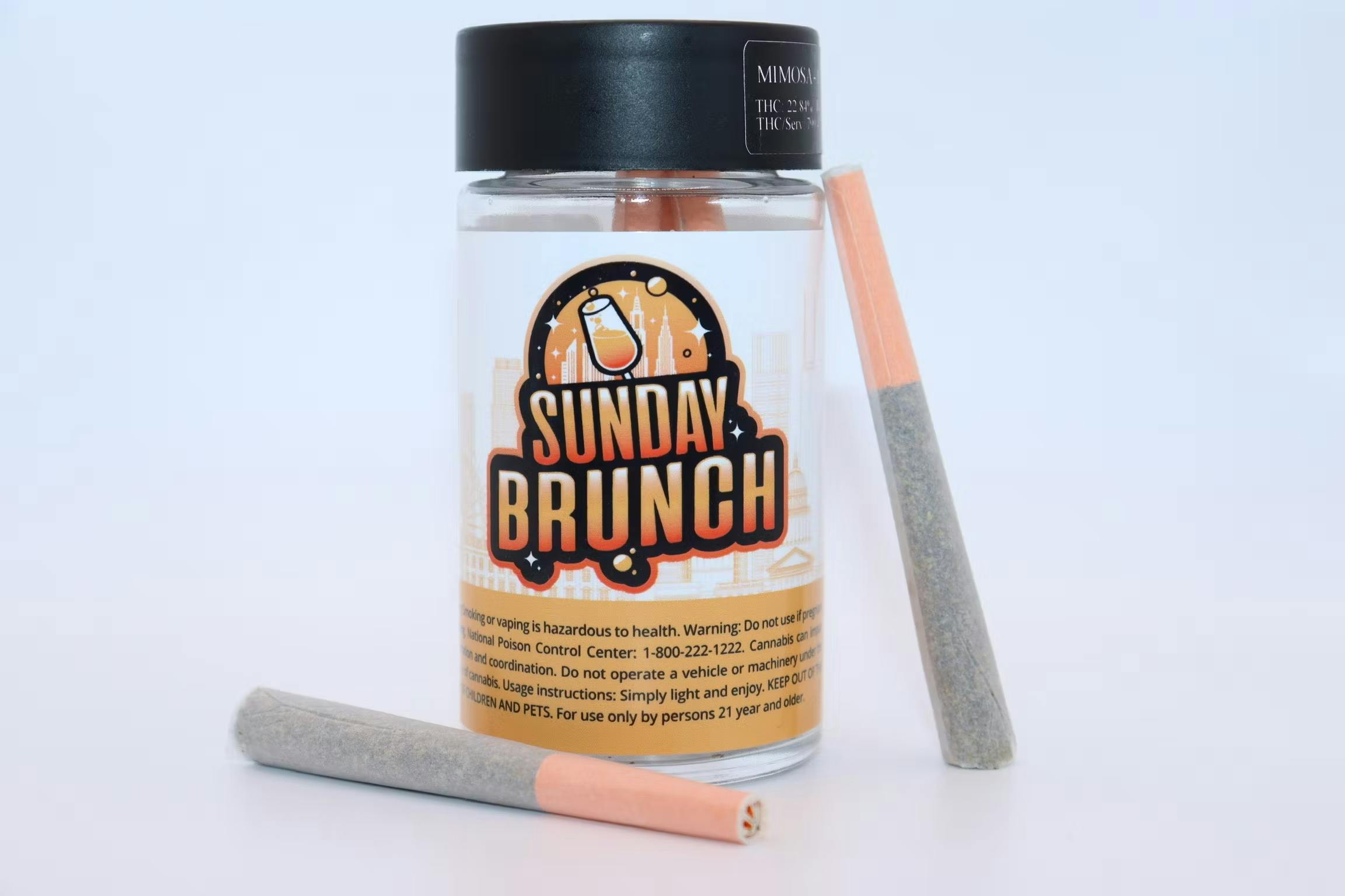 Photo of HighSkrapers – Sunday Brunch (Mimosa) 7pk Prerolls