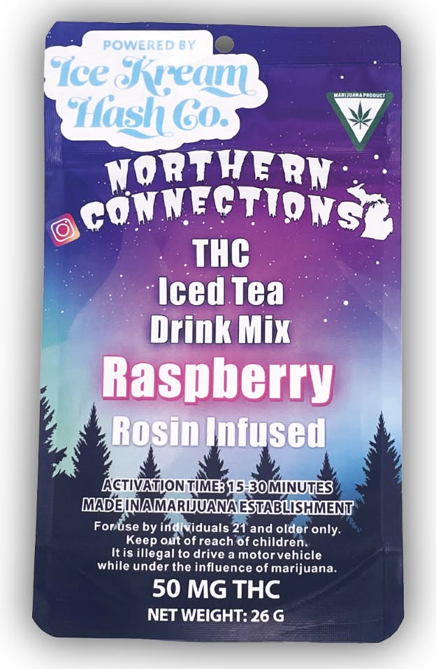 Product: Northern Connections | Rosin Infused Iced Tea Mix - 50mg - Lemon