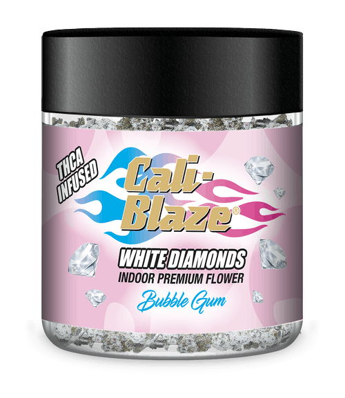 Cali-Blaze | White Diamond Frosted Flower - 3.5g - Bubblegum