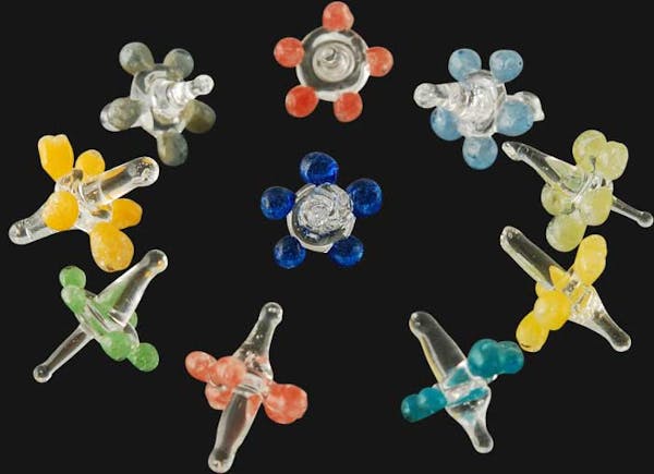 Glass Screens - Flower (10 Per Purchase)