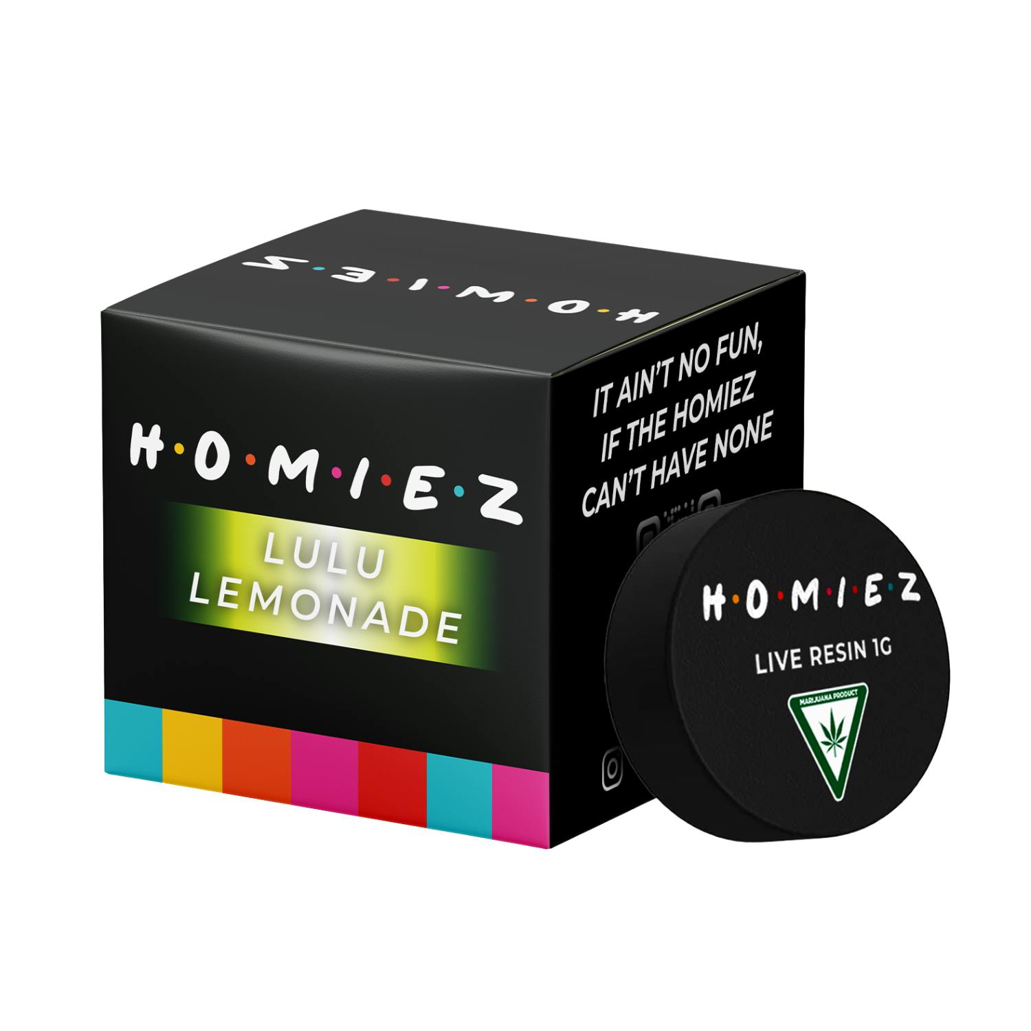 Homiez - Live Resin - - **LULU LEMONADE** (3/$20)