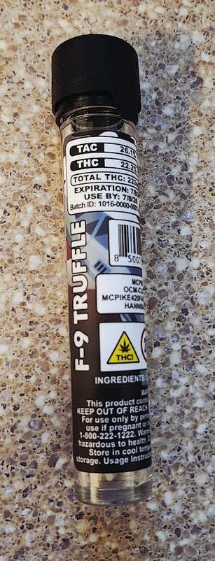 F-9 Truffle Pre roll | Hybrid | McPike Farms