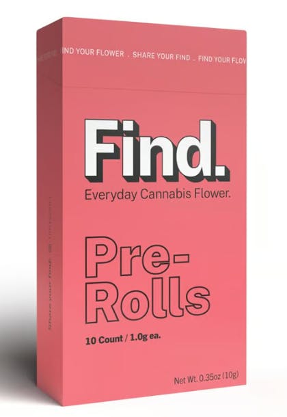 Find. Morning Green 1g Pre Rolls 10pk