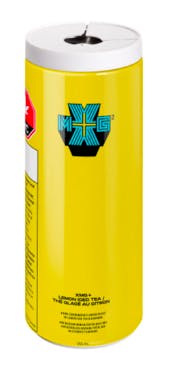 Xmg+ - lemon iced tea 10mg thc + 10mg cbg + guarana - 355ml