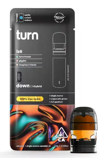 Turn Live Resin Pod - LZ6 1g | Harborside (Oakland)