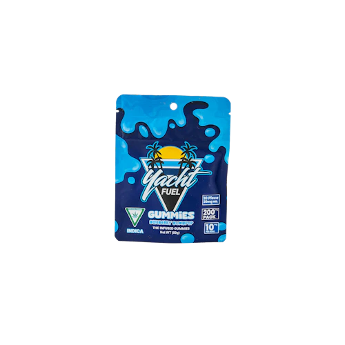 Yacht Fuel - 200mg Gummies - Blue Raz