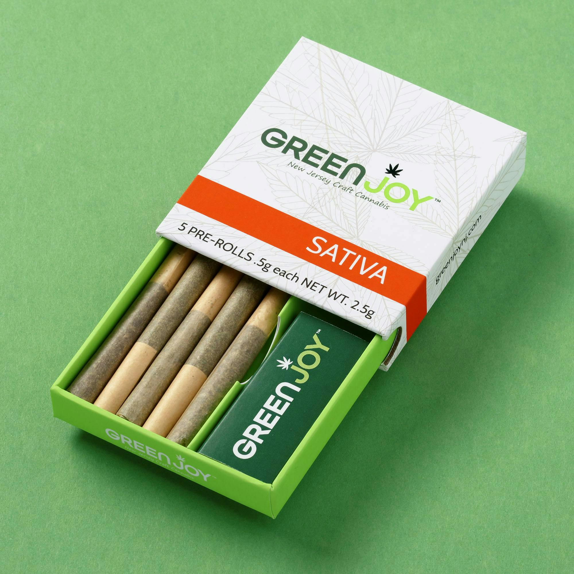 Green Joy Sunny Daze Pre-Rolls | 5-Pack - Everest Dispensary