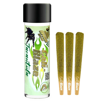 Key Lime Pie Tarantula 3-Pack | 3g - PRE_ROLLS by Cali-Blaze at King of Budz