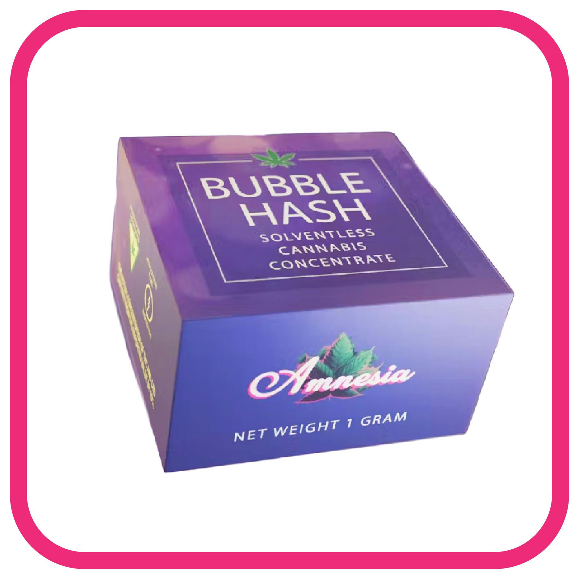AMNESIA AMNESIA | GARLIC COCKTAIL - BUBBLE HASH CONCENTRATE INDICA-HYBRID — CONCENTRATES