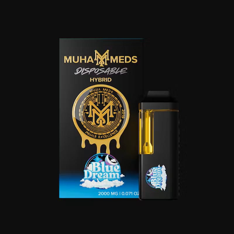 MUHA MEDS | FROZEN POMEGRANATE | ALL-IN-ONE DISPOSABLE VAPE | The Refinery  (Detroit)