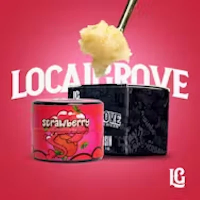 Local Grove - 1g Live Rosin - Strawberry Fumez