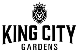 Image of King City Gardens - Silver - Frosted Enigma (H) - 3.5g