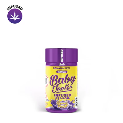Banana Peel Baby Jeeter Infused Pre-Roll 5-pack | 2.5g