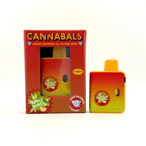 Product: Cannabals | Apple Burst | Liquid Diamonds  AIO