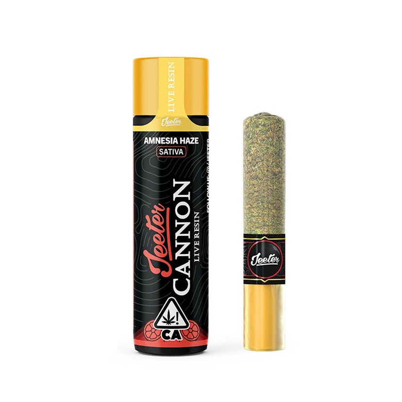 Jeeter | 1.3g Infused Baby Cannon | Amnesia Haze