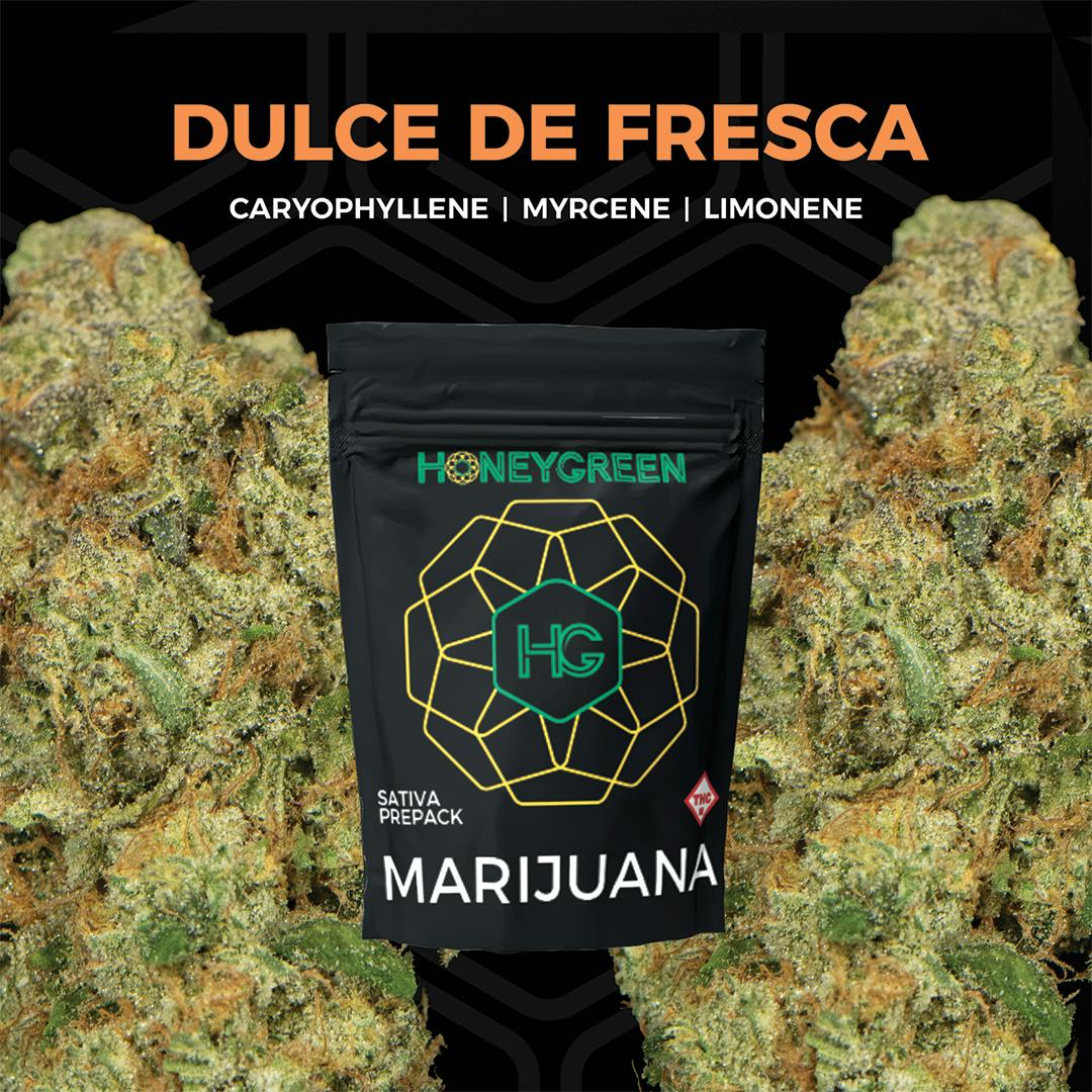 Honey Green: Flower | Dulce De Fresca | 3.5g | GDF - Arnold