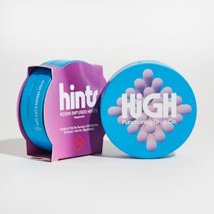 HFD | Hints Rosin Infused Mints | Peppermint 100mg