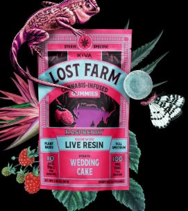 Product 10mg Lost Farm Raspberry x Wedding Cake Gummies 10pk / 20 servings