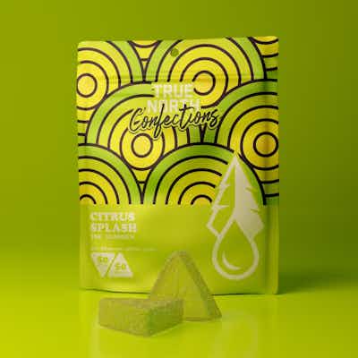 Product: True North Confections | Vegan Citrus Splash 4 Piece Gummies | 200mg*