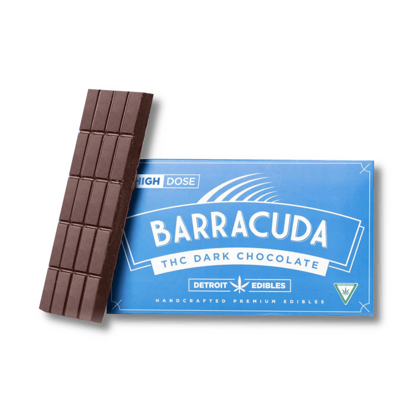 Detroit Edibles | Barracuda Bar - 200mg - Dark Chocolate