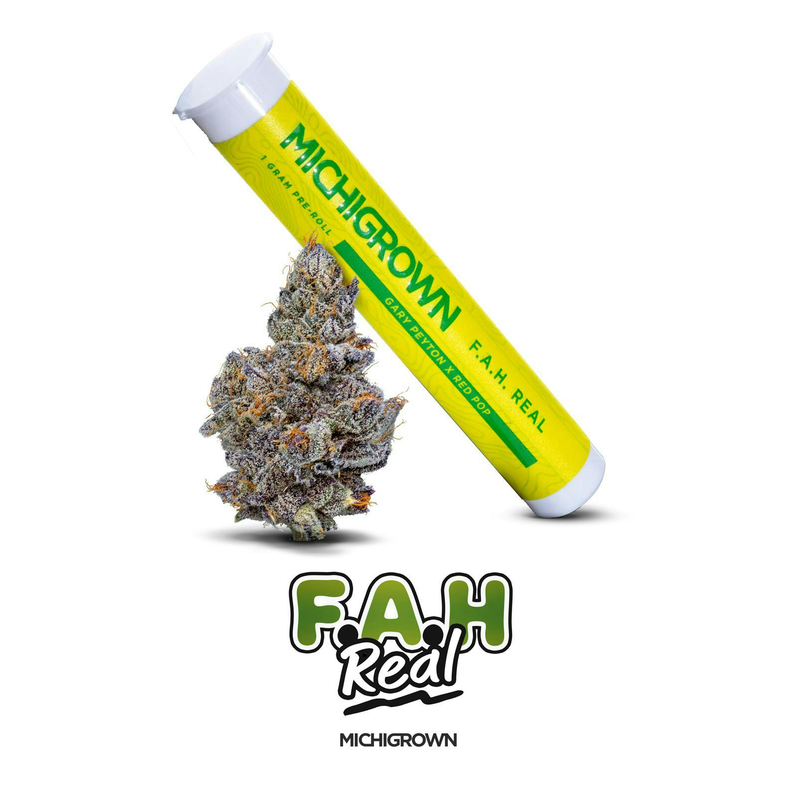 Michigrown - 1g Preroll - F.A.H Real