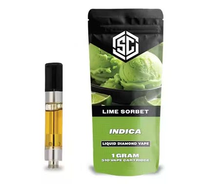 Product: Lime Sorbet | 510 Thread | Liquid Diamonds | The SC