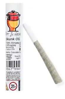Pot & Head - 1g Preroll - Skunk OG