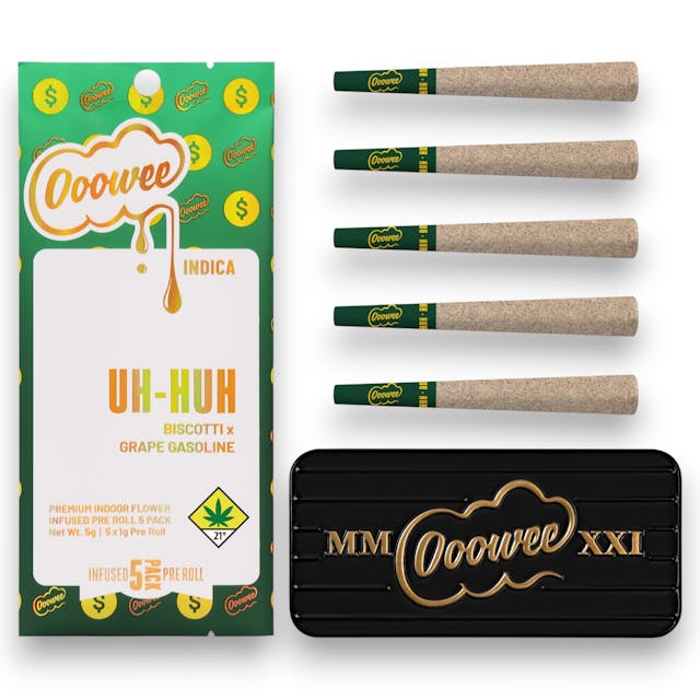 Ooowee - 5/1G Infused PreRoll - Uh-Huh - 5g