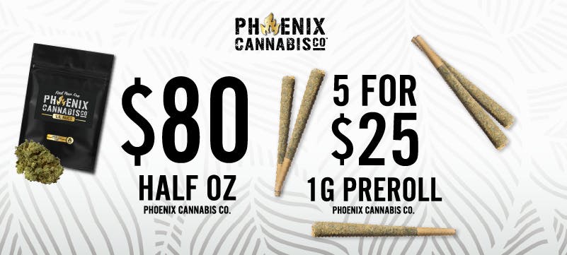Phoenix Cannabis Co. Menu - a Cannabis Dispensary in Fountain Hills, AZ