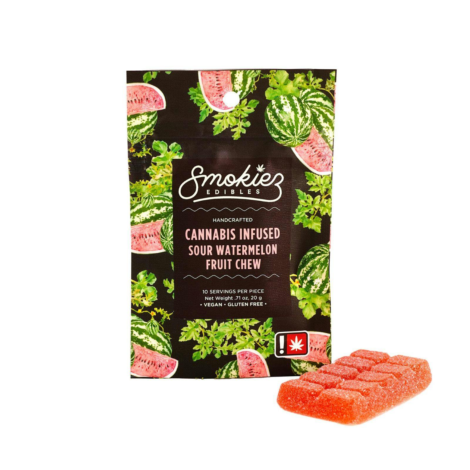 Smokiez | SOUR Watermelon Fruit Chew