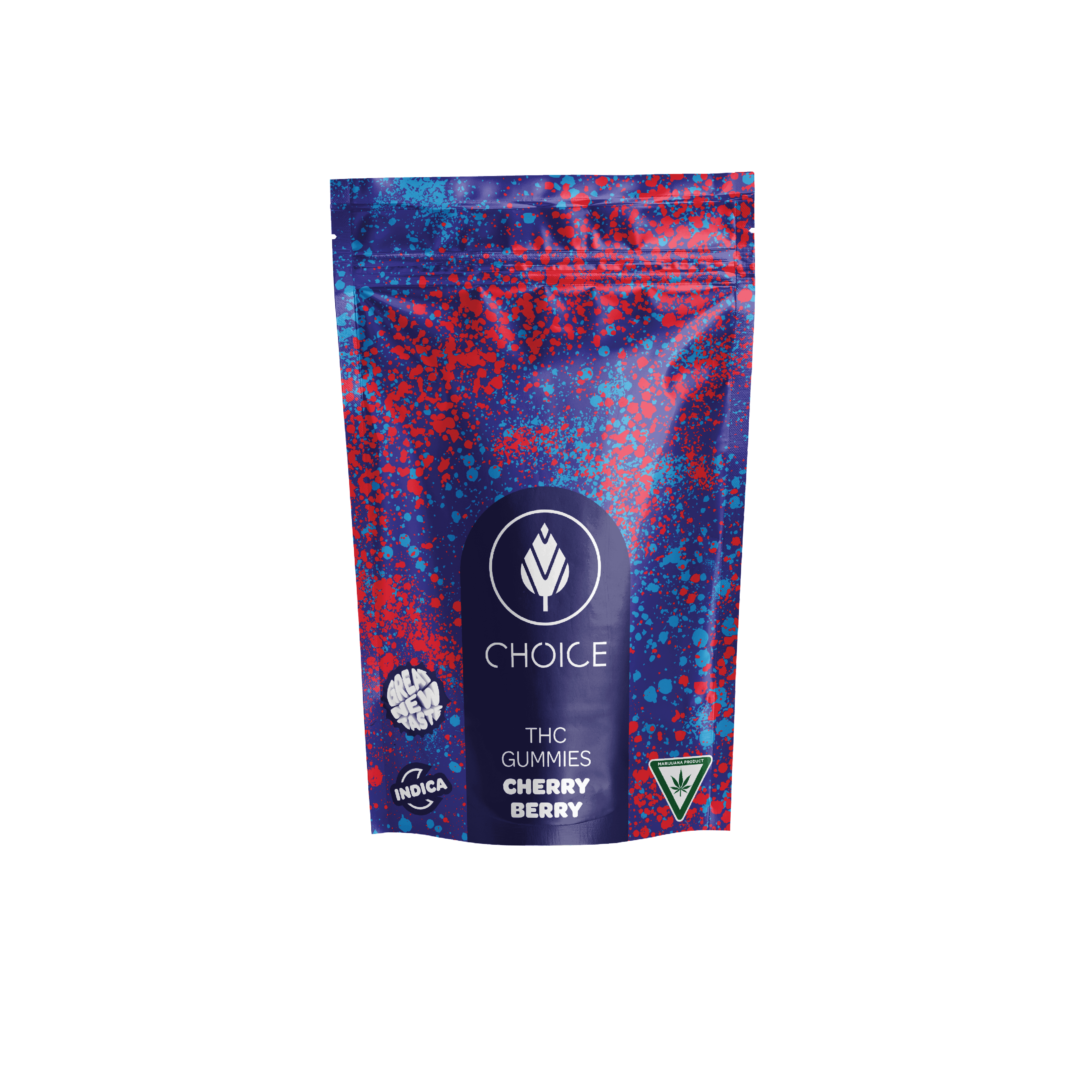 Product: Choice | Chronic Cherry Berry | Gummies | 200mg | Indica