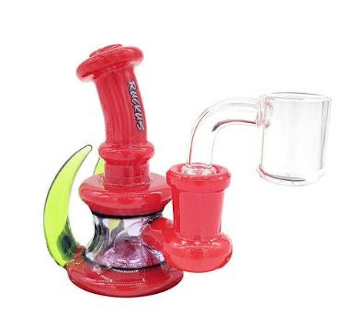 Image of Red | 4″ Double Horn Micro Rig