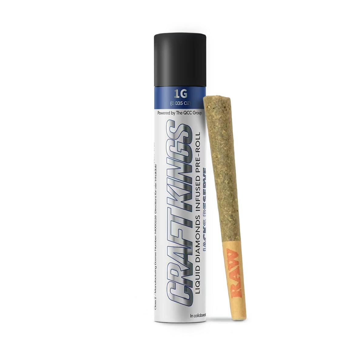 Photo of Craft Kings l Queens Reserve Infused Pre Roll l 1pk l 1g