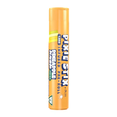 Pixie Stix - 1.25g Infused Preroll - Pineapple Kush - PRE_ROLLS by Pixie Stix at King of Budz