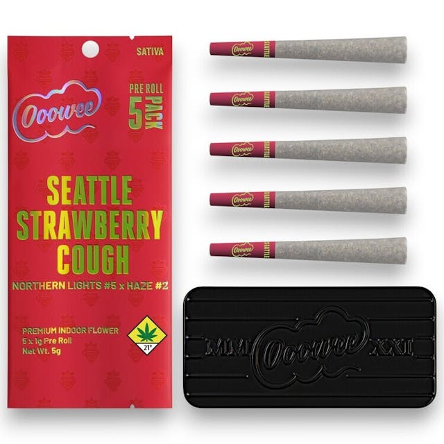 Northern Lights #5 x Haze #2 -- Light up your moment with our premium pre-rolls, carefully prepared for your convenience and enjoyment. Each joint or blunt is packed with expertly selected cannabis flower, delivering a smooth and consistent experience every time. Whether you're savoring it solo or sharing with friends, our pre-rolls are here to elevate the moment—just spark, relax, and enjoy.