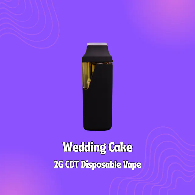 Shnicks Shnacks Disposable Wedding Cake 2g (indica hybrid, disposables)