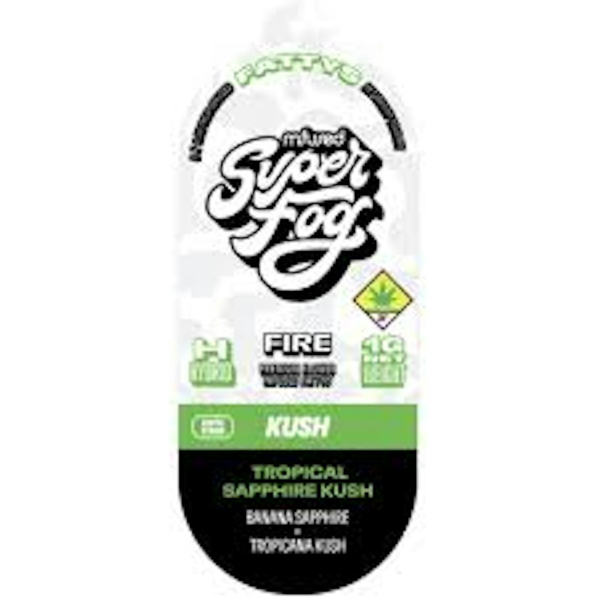 Image of Tropical Sapphire Kush | “Fire Infused Preroll 2pk