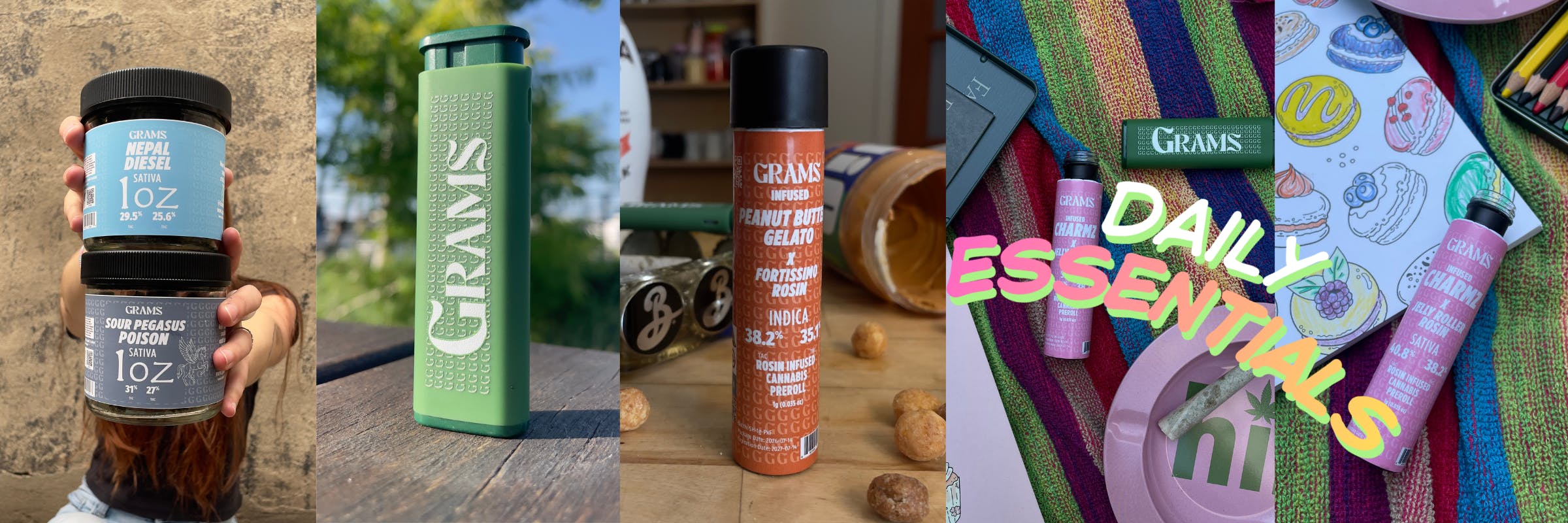 Grams Daily essentials! 