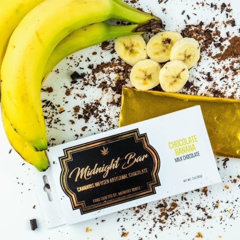 Product: MIDNIGHT BAR | BANANA MILK CHOCOLATE | 200MG