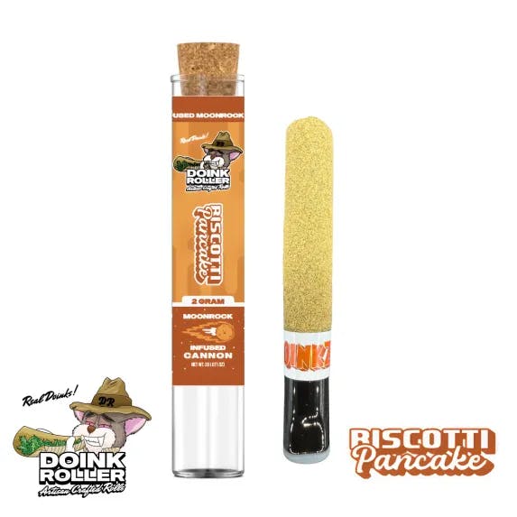 Doink Roller - 2g Moonrock Infused Cannon - Biscotti Pancake
