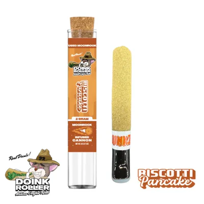 Doink Roller - 2g Moonrock Infused Cannon - Biscotti Pancake - PRE_ROLLS by Doink Roller at King of Budz