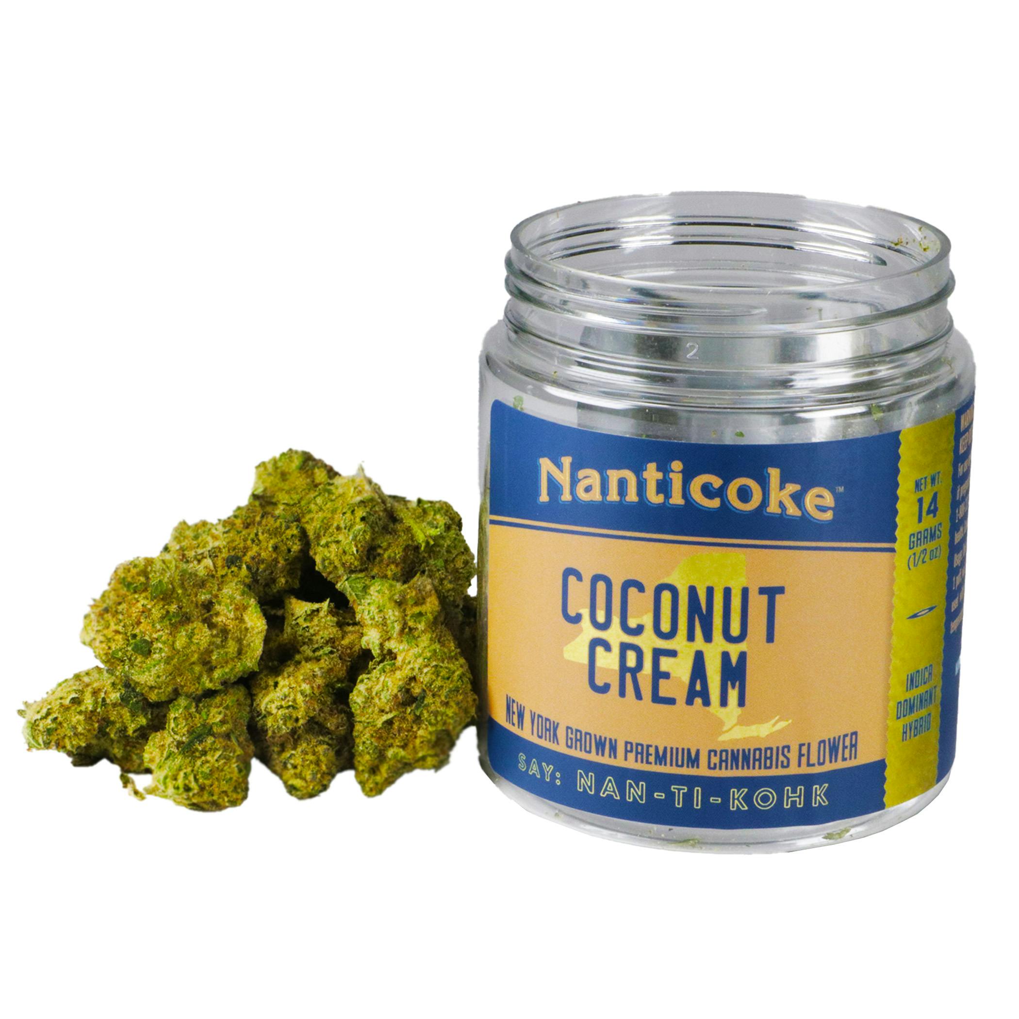 Product Nanticoke - Coconut Cream - 14g - Flower Jar