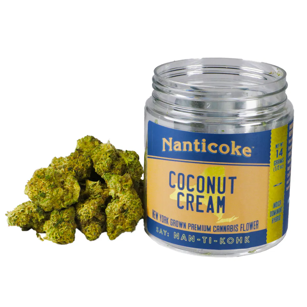 Product Nanticoke - Coconut Cream - 14g - Flower Jar