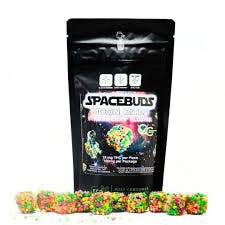Product Space Buds | Blueberry Muffin Moon Bites | Live Rosin Gummies | 10ct | 100mg