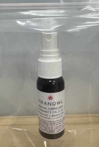 TRANQWL | Sexual Lubricant Intimacy Oil | 1:1 THC:CBD | Topical | 200mg |  The THC Shop - Rosedale