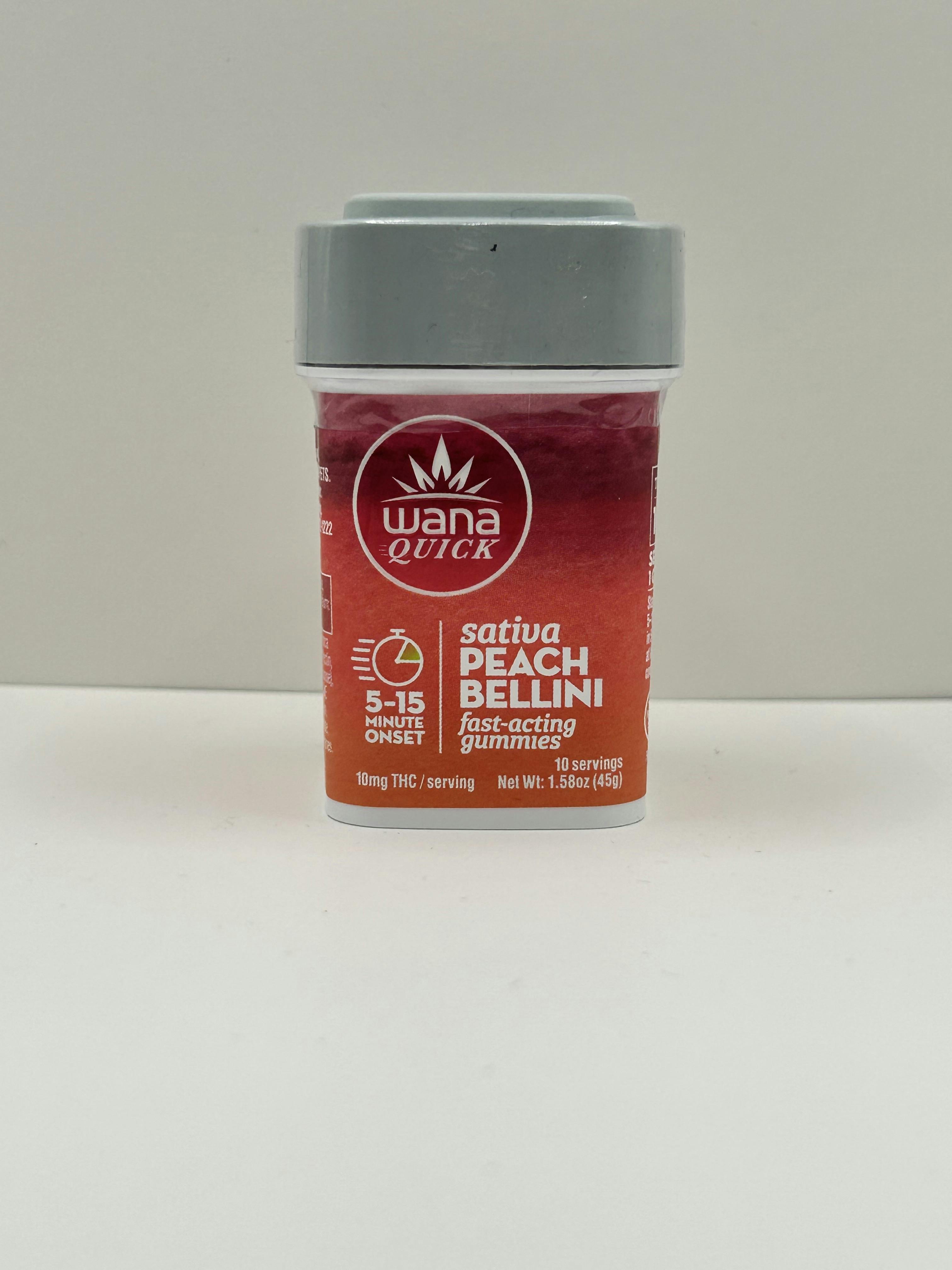 Photo of Wana Quick – Peach Bellini – 100mg