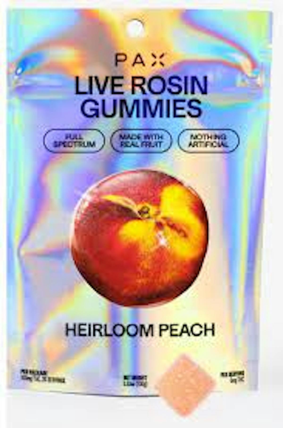 Image of Heirloom Peach | Live Rosin Gummies