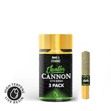 Mac 1 Live Resin Cannon 3-pack | 1.5g