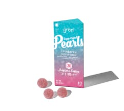Product 10mg Blueberry Lemonade 3:1 CBG:THC Gummies 10pk/20 serv.