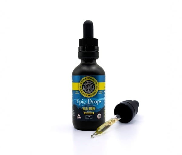 Treeworks | Epic Drops | Full Spectrum RSO Tincture - 3000mg THC
